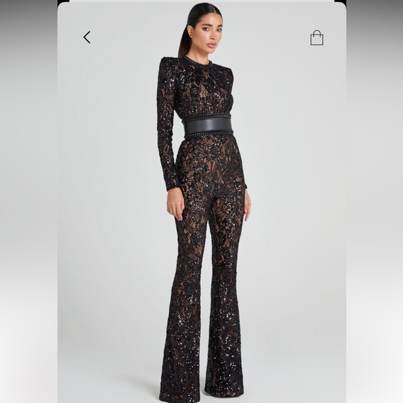 NADINE MERABI Pants - NWT Nadine Merabi Bella Jumpsuit Small
